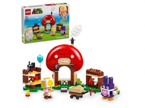 LEGO Super Mario 71429 Nabbit Toad boltjánál kiegészítő szett