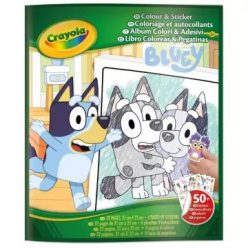 Crayola: Színező és matricázó füzet - Bluey