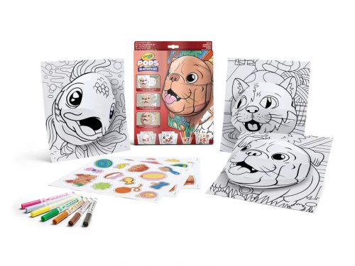 Crayola POPs 3D foglalkoztató Kisállatok