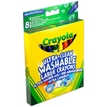 Crayola Extra 8 darabos kimosható zsírkréta