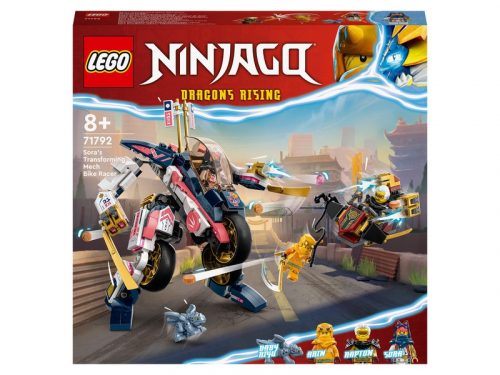 LEGO Ninjago 71792 Sora átalakítható robot versenymotorja