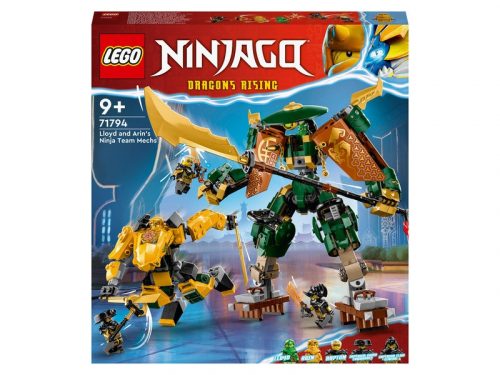 LEGO Ninjago 71794 Lloyd és Arin nindzsacsapatának robotjai