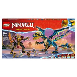   LEGO Ninjago 71796 Elemi sárkányok vs. A császárnő robotja