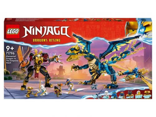 LEGO Ninjago 71796 Elemi sárkányok vs. A császárnő robotja