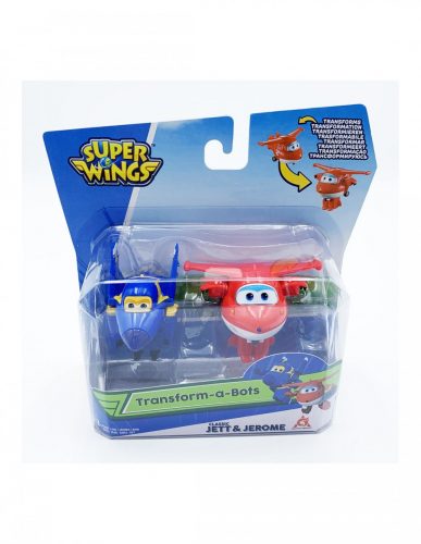 Super Wings Szárnyalók 2 db-os figura szett - Jett és Jerome (720030C)