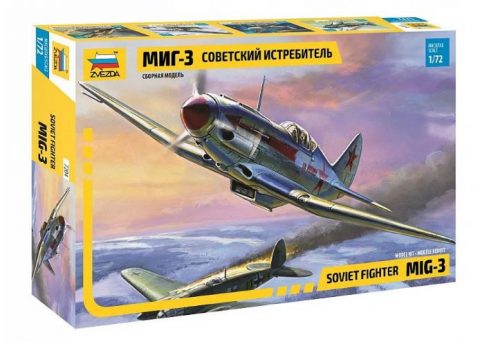 Zvezda MiG-3 Soviet Fighter makett 1:72 (7204)