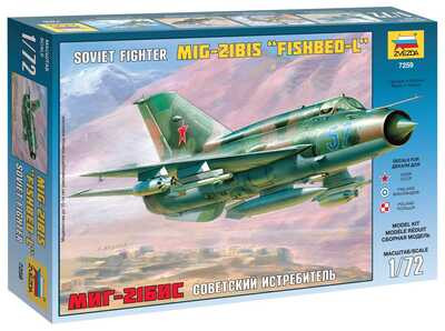 Zvezda MiG-21bis Soviet Fighter (7259)