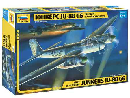 Zvezda Junkers Ju-88G6 Night Fighter 1:72 (7269)