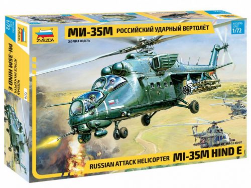 Zvezda Mil Mi-35 Soviet Helicopter 1:72 (7276)