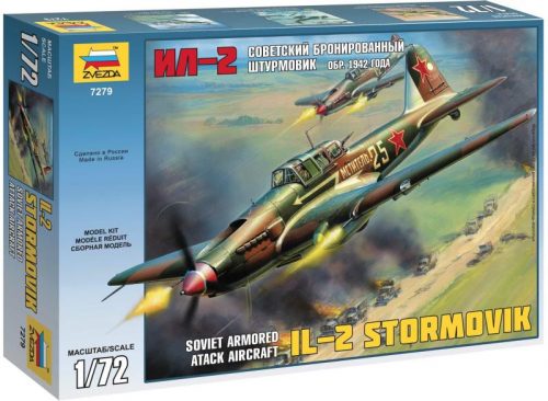 Zvezda IL-2 Stormovik makett 1:72 (7279)