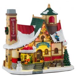 Lemax Mikulás nyaralója Santas Wonderland kollekció