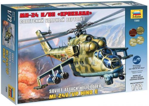 Zvezda Mil Mi-24V Hind C 1:72 (7293)