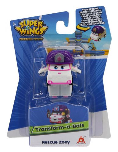 SuperWings Szárnyalók Transform-a-Bots Zoey (730023)