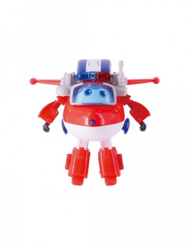 Super Wings szárnyalók Jett Police Patrol repülő fénnyel és extra szárnnyal (730220)