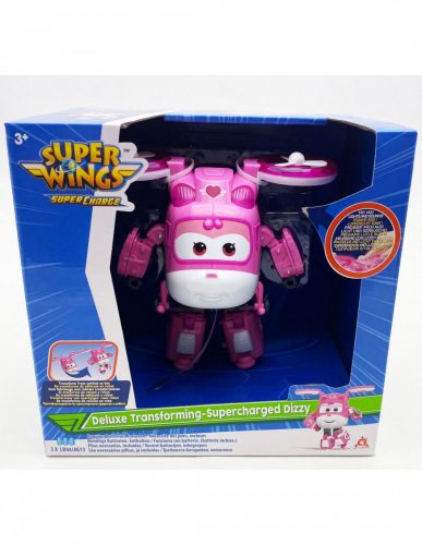 Super Wings szárnyalók Deluxe átalakuló Dizzy figura (740434)