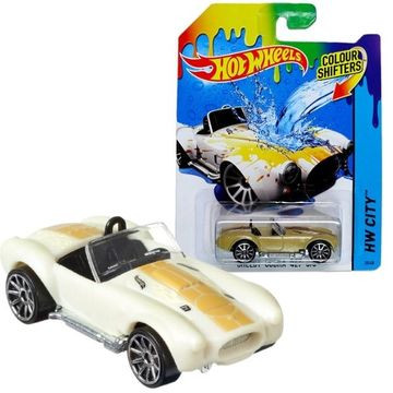 Hot Wheels City: színváltós Shelby Cobra 427 SC kisautó