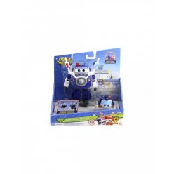   Super Wings szárnyalók átalakuló Supercharged Paul és Pet figurák (750425)