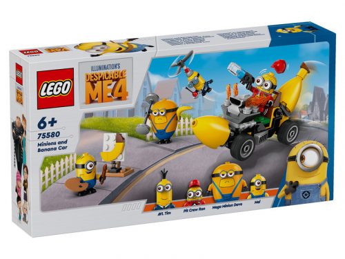 LEGO Minions 75580 Minyonok és banánautó