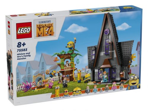 LEGO Minions 75583 A minyonok és Gru családi háza