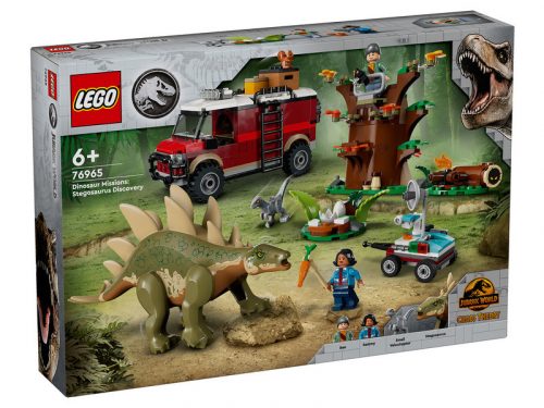 LEGO Jurrasic World 76965 Dinóküldetések: a stegosaurus felfedezése