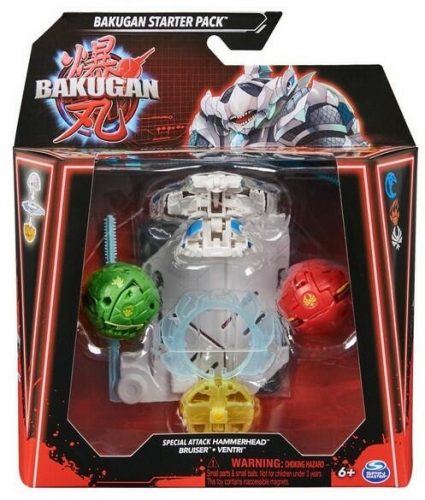 Spin Master Bakugan S6 Kezdő Csomag Hammerhead Bruiser Ventri (20142186-6066989)