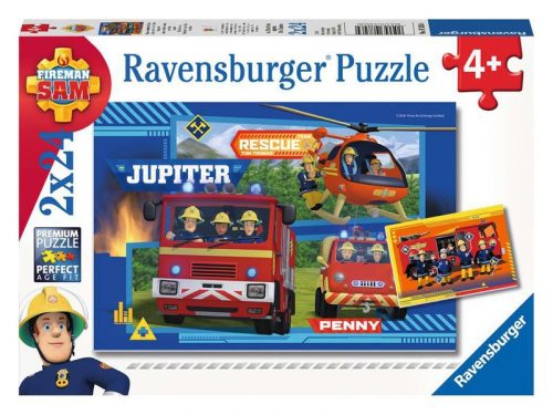 Ravensburger Puzzle 2x24 db - Tűzoltó Sam (7826)