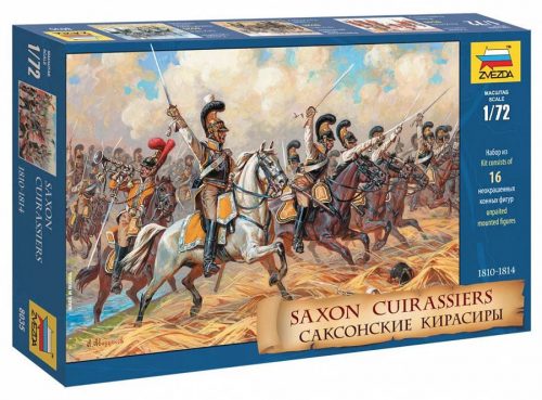 Zvezda Saxon Cuirassiers /1810-14/ 1:72 (8035)