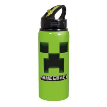 Minecraft: Creeper mintájú alumínium kulacs - 710 ml