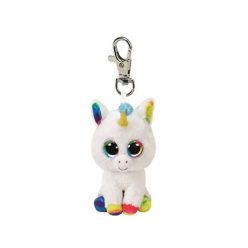 TY Beanie Boos Clip PIXY fehér unikornis plüss 8,5cm