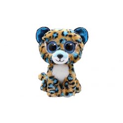 BOOS plüss figura COBALT, 15 cm - barna/kék leopárd