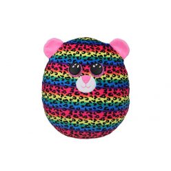   Ty Squish-a-Boos párna alakú plüss figura DOTTY, 22 cm - színes leopárd