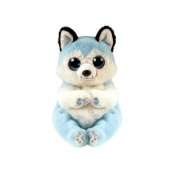   TY: Beanie Babies plüss figura THUNDER, 15 cm - kék husky (3)