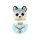 TY: Beanie Babies plüss figura THUNDER, 15 cm - kék husky (3)