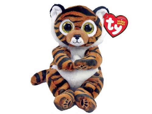 TY: Beanie Babies plüss figura CLAWDIA, 15 cm - tigris (3)