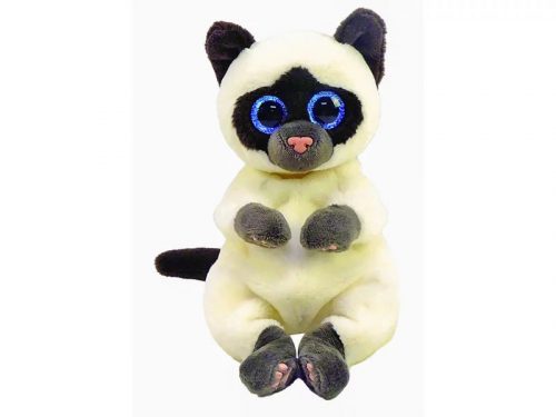 TY: Beanie Babies plüss figura MISO, 15 cm - sziámi macska (3)