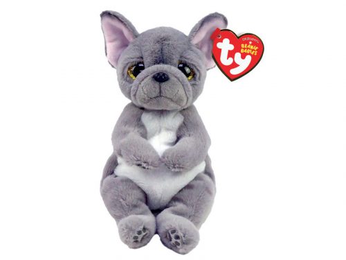 Beanie Babies plüss figura WILFRED, 15 cm - szürke kutya (3)