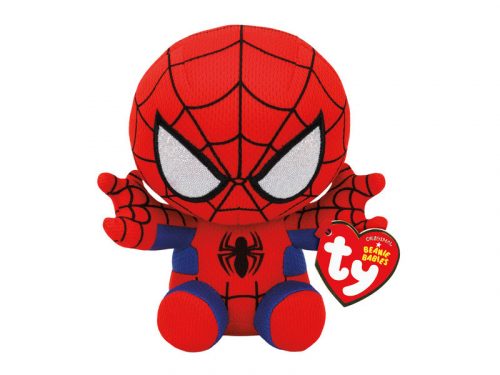 Beanie Babies plüss figura Marvel SPIDERMAN, 15 cm