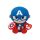 Beanie Babies plüss figura Marvel CAPTAIN AMERICA, 15 cm