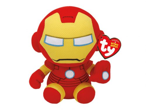 Beanie Babies plüss figura Marvel IRON MAN, 15 cm