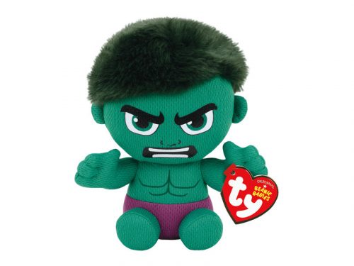 Beanie Babies plüss figura Marvel HULK , 15 cm