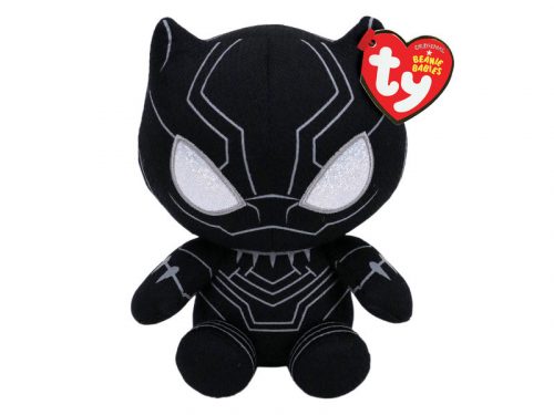 Beanie Babies plüss figura Marvel BLACK PANTHER, 15 cm