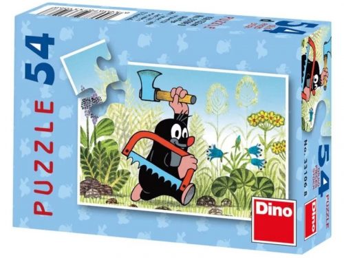 Dino Kisvakond mini 54 darabos puzzle - többféle