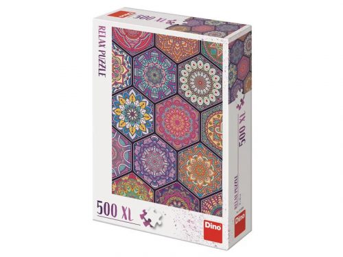 Dino Puzzle 500 XL -mandala