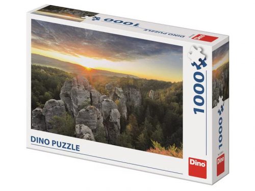 Dino Puzzle 1000 db - Sziklás hegység