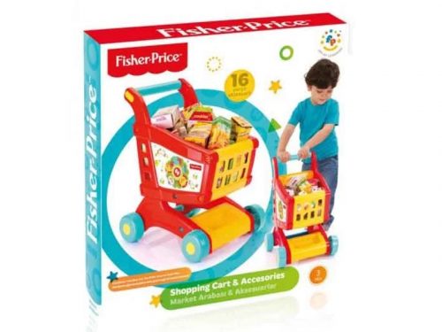 Fisher-Price bevásárlókocsi készlet