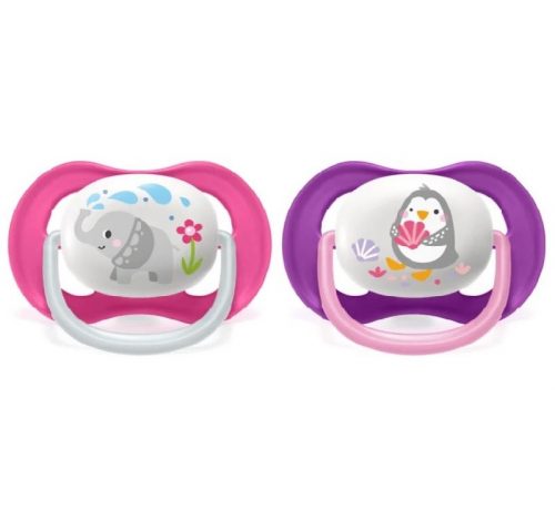 Philips AVENT játszócumi ultra air animals 6-18hó 2db