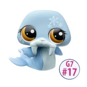 Littlest Pet Shop: Játékfigura #17 - Rozmár