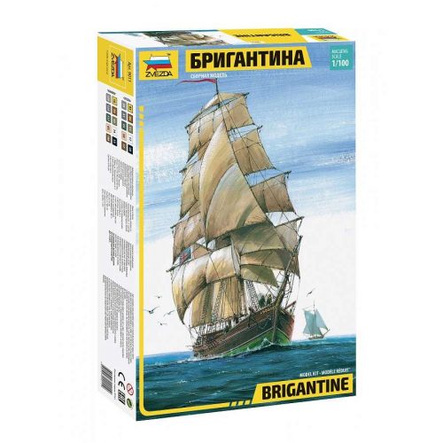 Zvezda English Brigantine 1:100 makett hajó (9011)