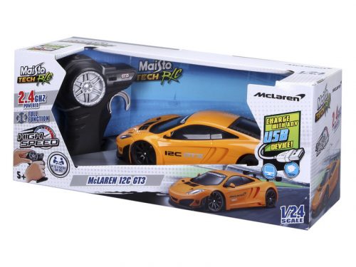 Maisto Tech távirányítós autó - 1/24 McLaren 12C GT3