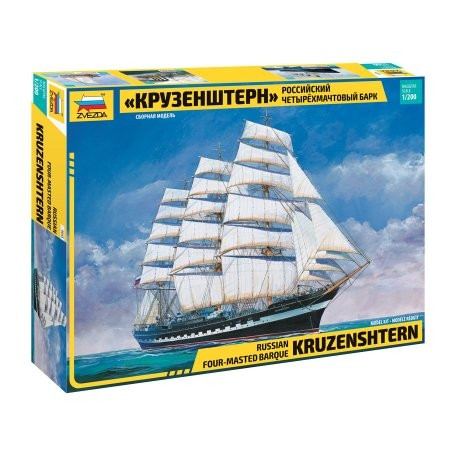 Zvezda Krusenstern Sailingship 1:200 makett hajó (9045)